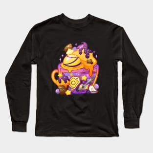 Pride Flag Teacup -  Sundae Intersex Long Sleeve T-Shirt